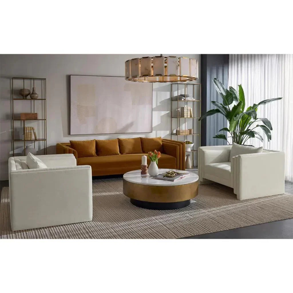 SUNPAN Kira Fabric Modern Styled Armchair