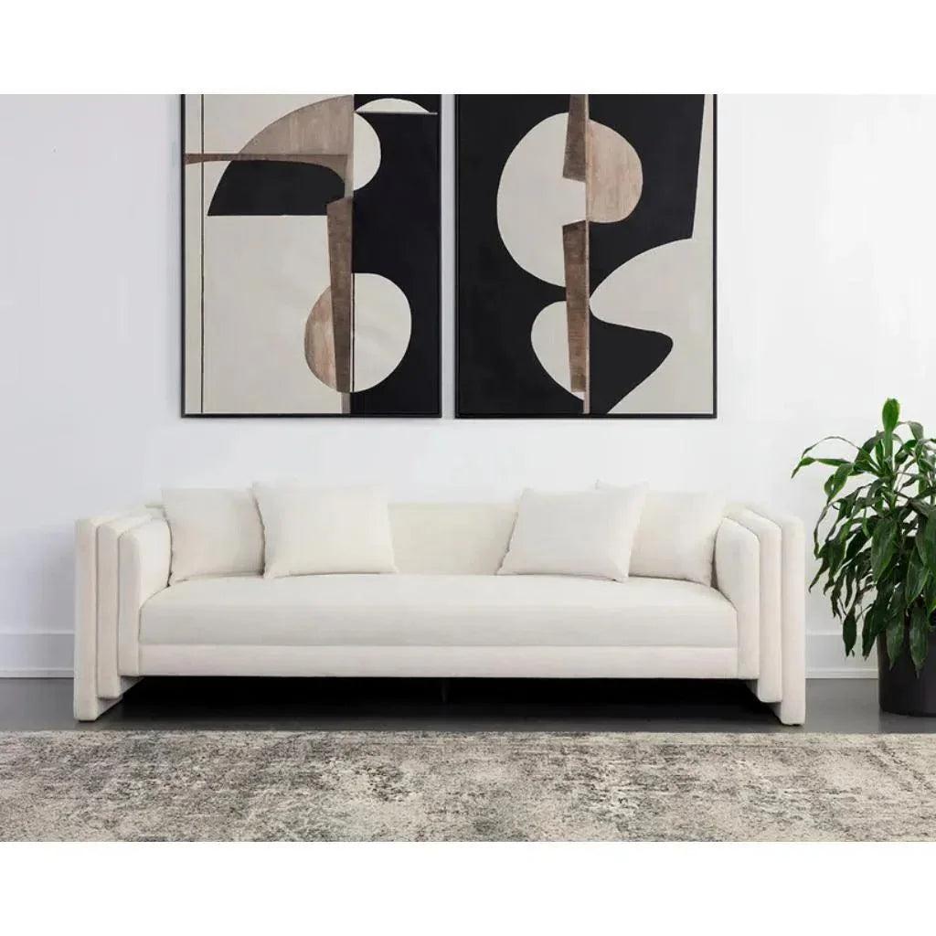 SUNPAN Kira Fabric Modern Styled Sofa