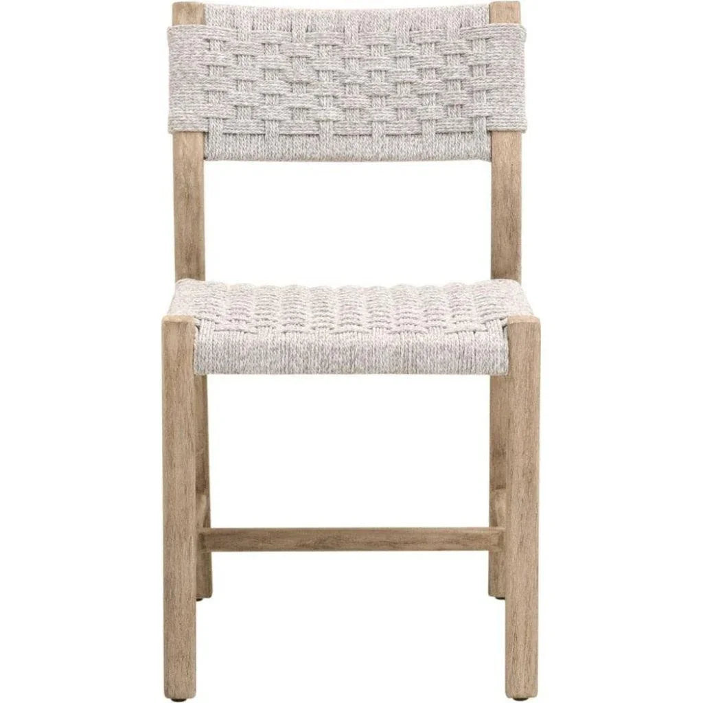Kitts Rope Outdoor Dining Chair 2PC - LOOMLAN - Essentials For Living - Outdoor Dining Chairs
