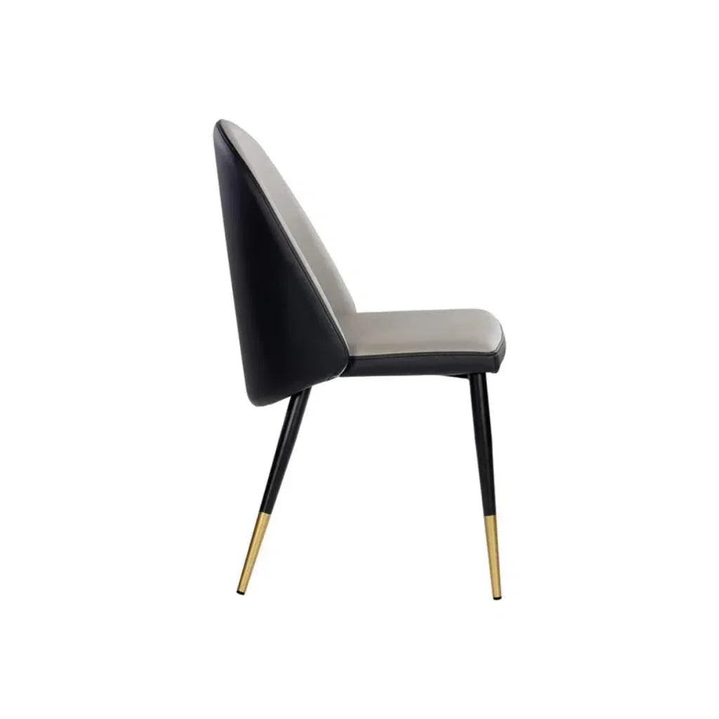 SUNPAN Kline Leather Armless Dining Chair
