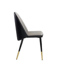 SUNPAN Kline Leather Armless Dining Chair