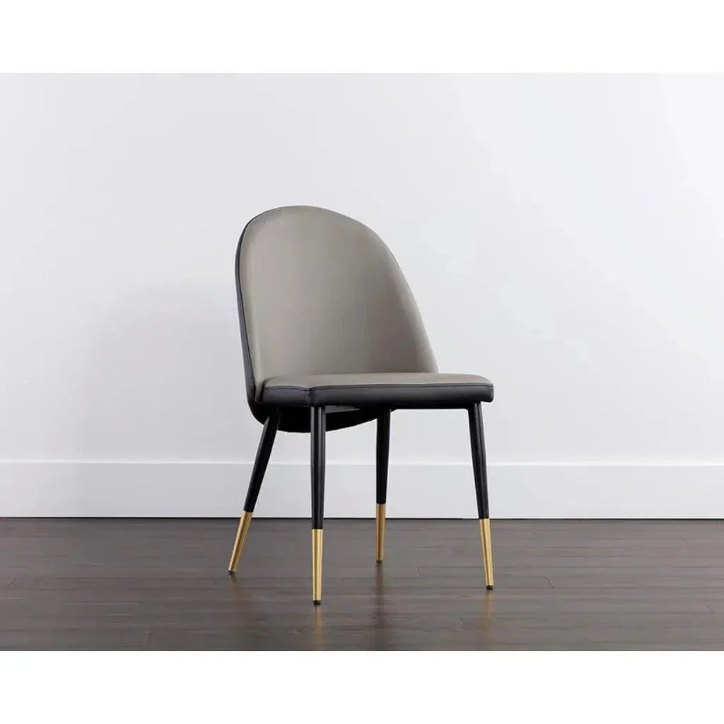 SUNPAN Kline Leather Armless Dining Chair