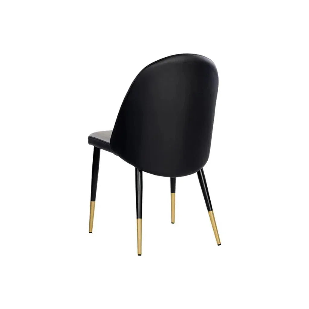 SUNPAN Kline Leather Armless Dining Chair