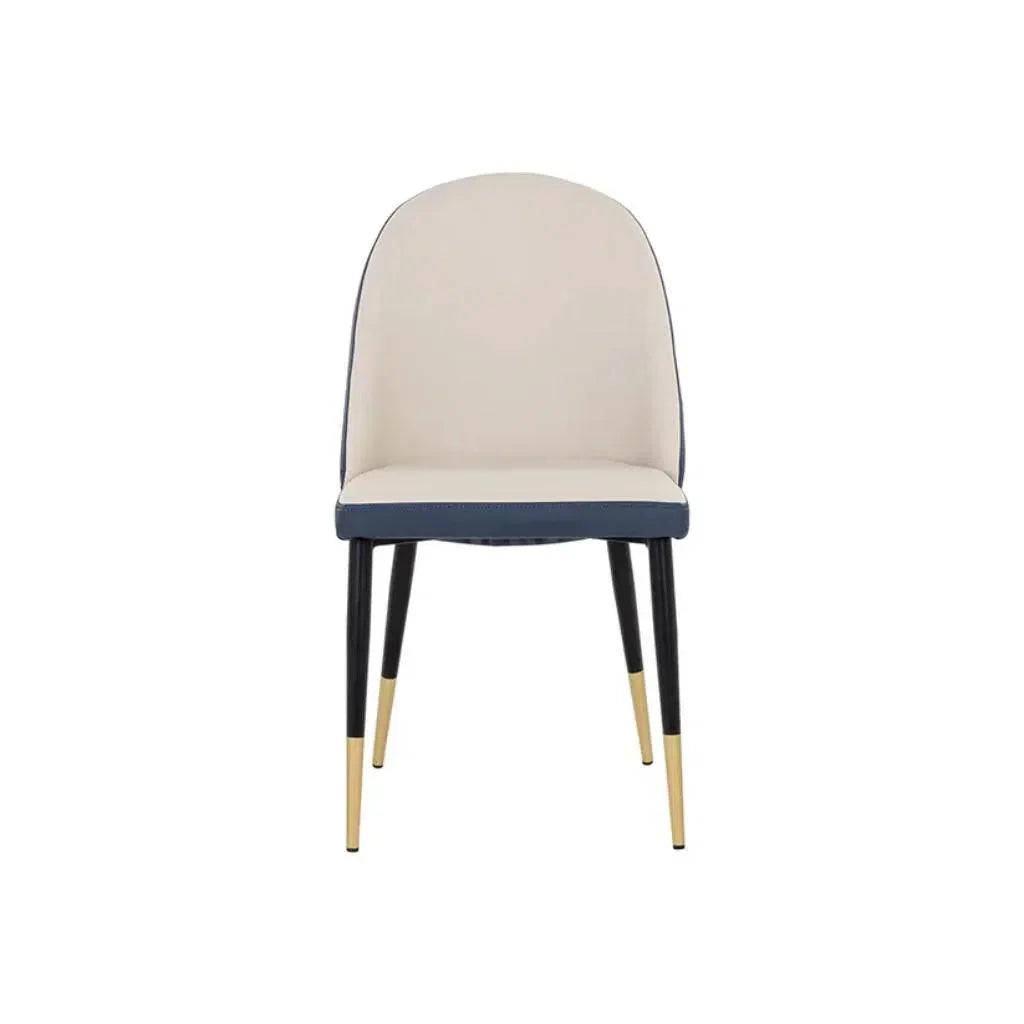 SUNPAN Kline Leather Armless Dining Chair