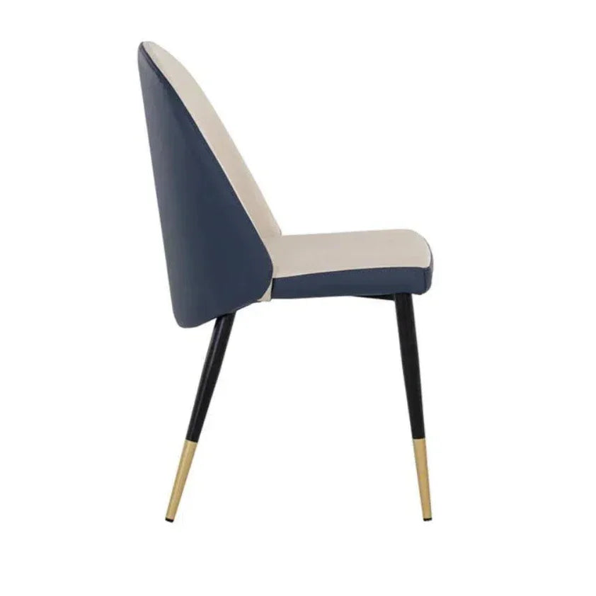 SUNPAN Kline Leather Armless Dining Chair