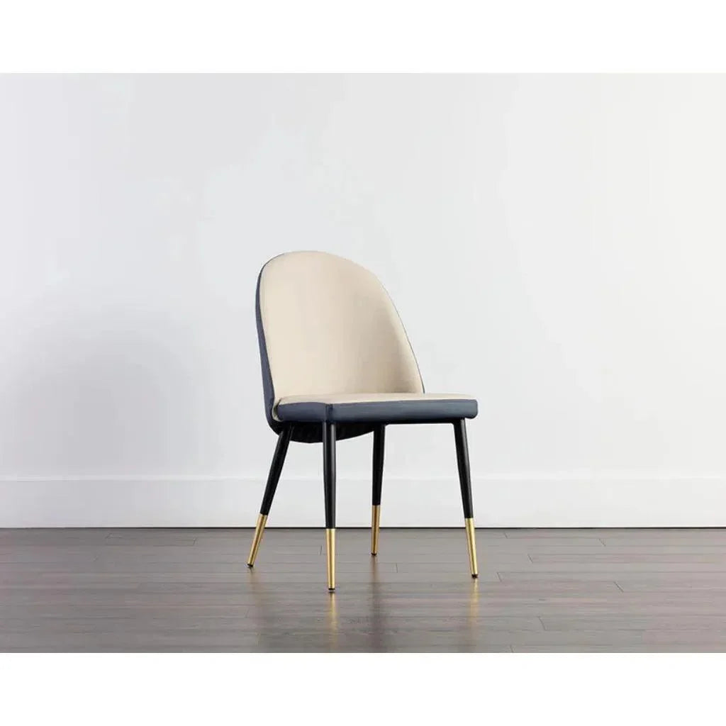 SUNPAN Kline Leather Armless Dining Chair