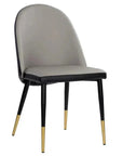 SUNPAN Kline Leather Armless Dining Chair