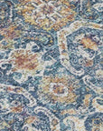 LOOMLAN Rugs Knotra Blue Washable Indoor-Outdoor Rug