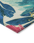 LOOMLAN Rugs Knottia Pink Washable Indoor-Outdoor Rug
