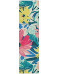 LOOMLAN Rugs Knottia Pink Washable Indoor-Outdoor Rug