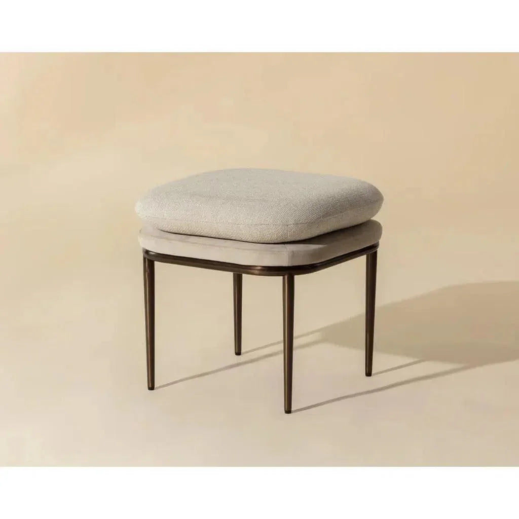 SUNPAN Koffi Fabric Contemporary Stool
