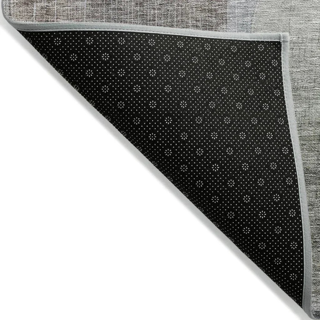 LOOMLAN Rugs Kyra Brown Washable Indoor-Outdoor Rug