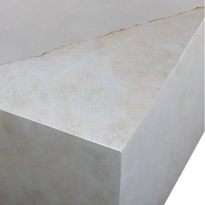 Kyson Coffee Table Silver Modern Concrete - LOOMLAN - SUNPAN - Outdoor Coffee Tables