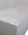 Kyson Coffee Table Silver Modern Concrete - LOOMLAN - SUNPAN - Outdoor Coffee Tables