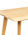 La Costa Teak Patio Wide - Plank Dining Table - LOOMLAN - HiTeak - Outdoor Dining Tables