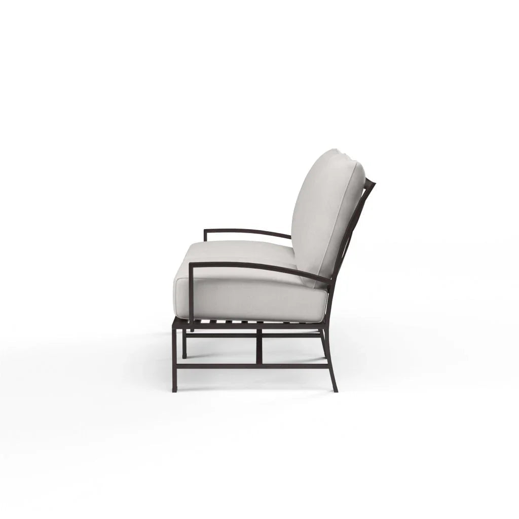 La Jolla Sunbrella Outdoor Loveseat - LOOMLAN - Sunset West - Outdoor Sofas &amp; Loveseats