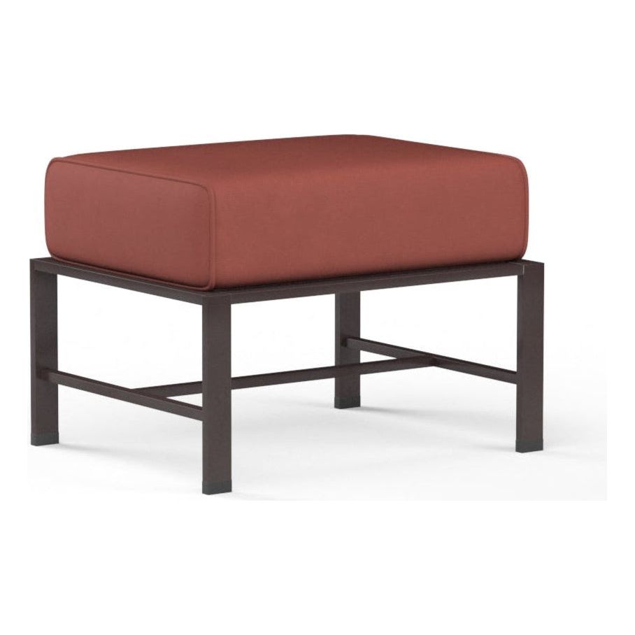 La Jolla Sunbrella Outdoor Ottoman - LOOMLAN - Sunset West - Outdoor Ottomans