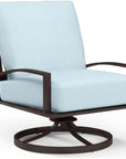 La Jolla Sunbrella Swivel Outdoor Club Chair - LOOMLAN - Sunset West - Outdoor Accent Chairs