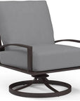 La Jolla Sunbrella Swivel Outdoor Club Chair - LOOMLAN - Sunset West - Outdoor Accent Chairs