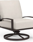 La Jolla Sunbrella Swivel Outdoor Club Chair - LOOMLAN - Sunset West - Outdoor Accent Chairs