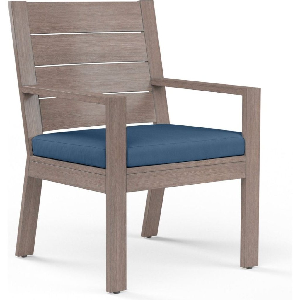Laguna Sunbrella Outdoor Dining Armchair 2PC - LOOMLAN - Sunset West - Outdoor Dining Chairs