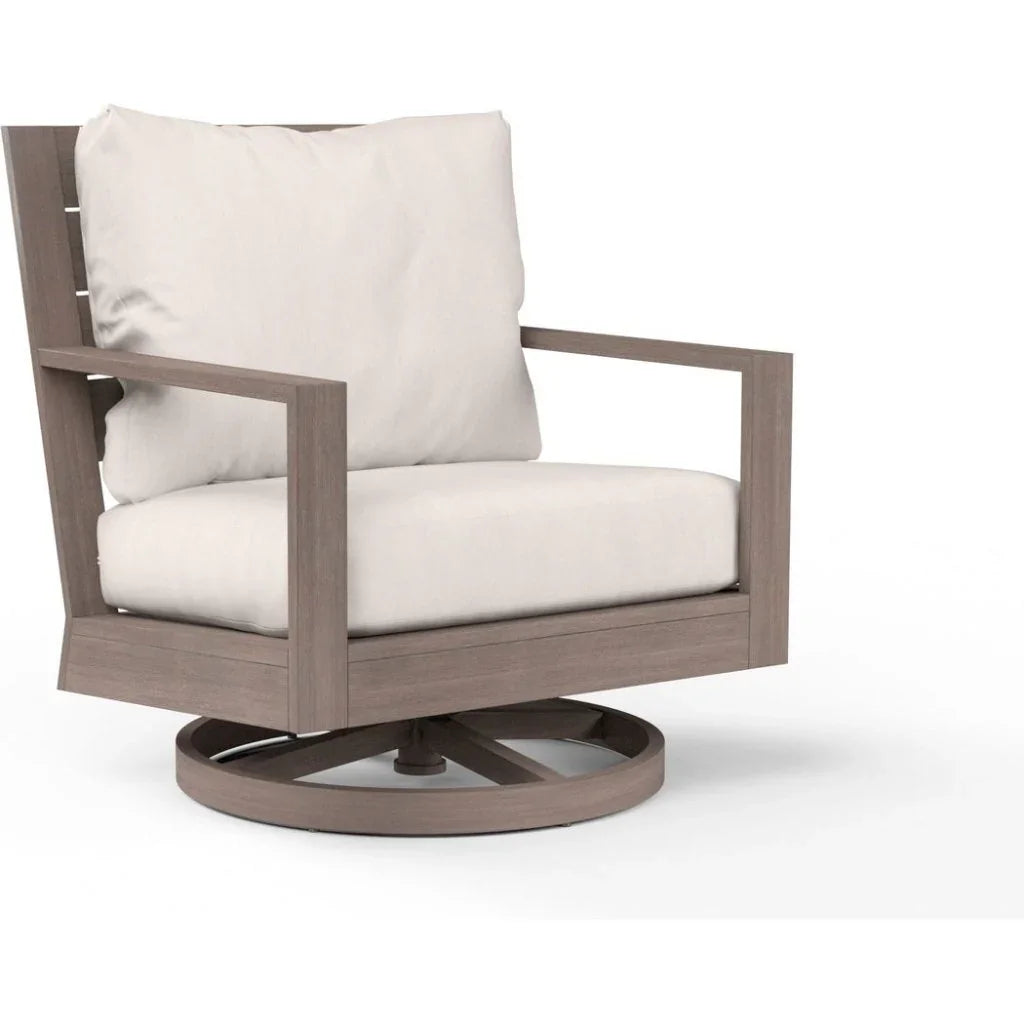 Laguna Sunbrella Swivel Outdoor Club Rocker - LOOMLAN - Sunset West - Outdoor Accent Chairs