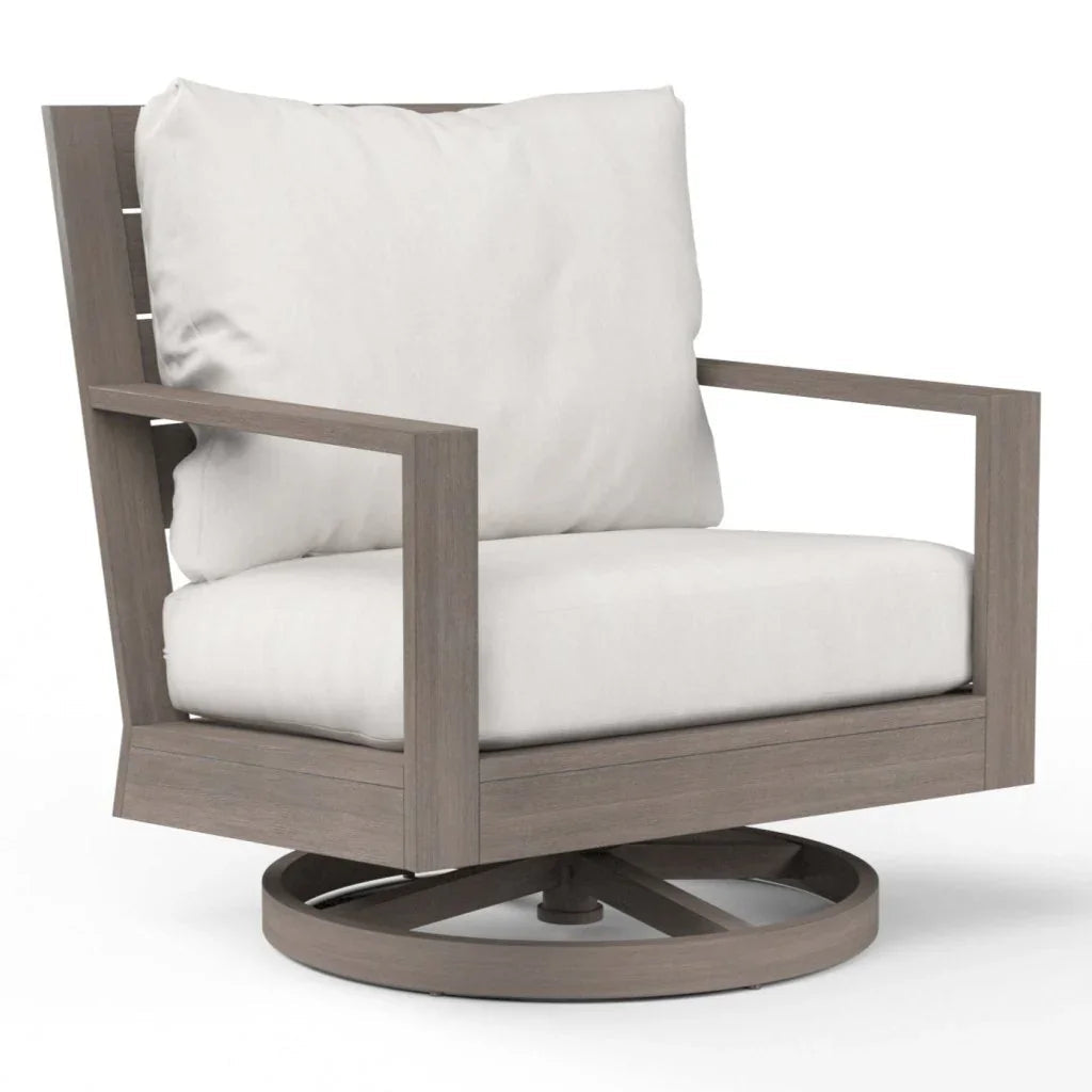 Laguna Sunbrella Swivel Outdoor Club Rocker - LOOMLAN - Sunset West - Outdoor Accent Chairs