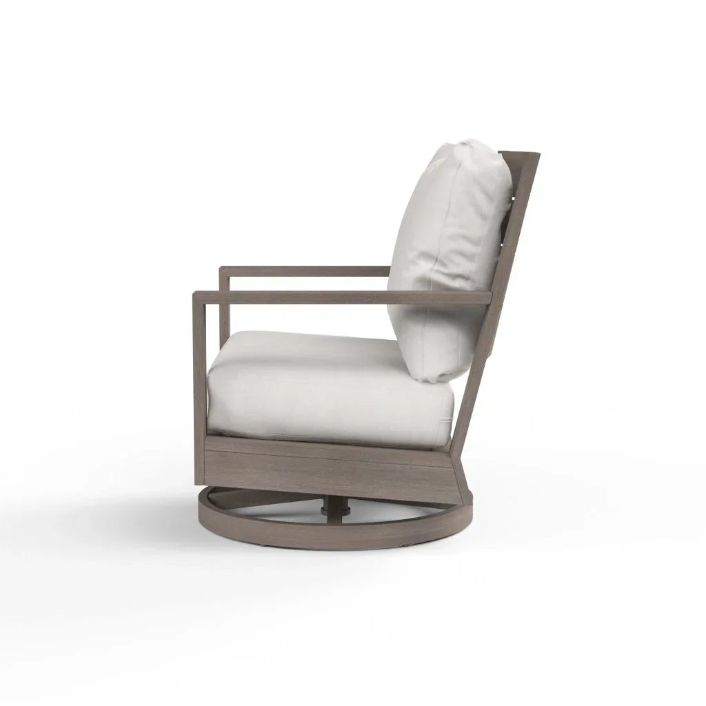Laguna Sunbrella Swivel Outdoor Club Rocker - LOOMLAN - Sunset West - Outdoor Accent Chairs