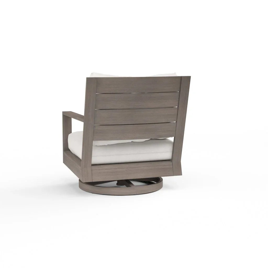 Laguna Sunbrella Swivel Outdoor Club Rocker - LOOMLAN - Sunset West - Outdoor Accent Chairs