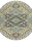 LOOMLAN Rugs Lani Beige Washable Indoor-Outdoor Rug