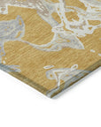 LOOMLAN Rugs Lani Gold Washable Indoor-Outdoor Rug