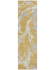 LOOMLAN Rugs Lani Gold Washable Indoor-Outdoor Rug