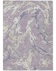 Lani Purple Washable Indoor - Outdoor Rug - LOOMLAN - LOOMLAN Rugs - Outdoor Rugs