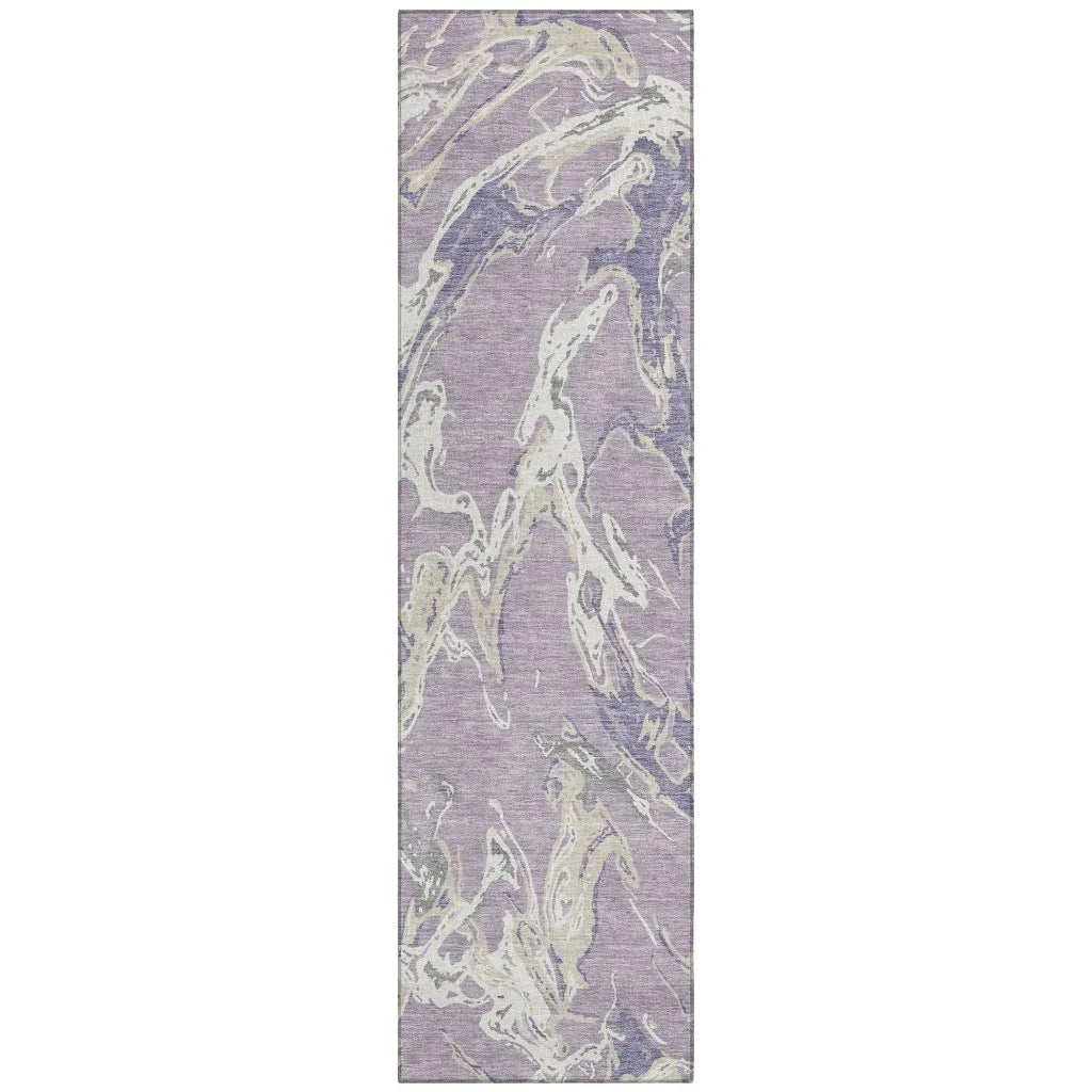 Lani Purple Washable Indoor - Outdoor Rug - LOOMLAN - LOOMLAN Rugs - Outdoor Rugs