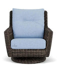 Largo High Back Swivel Rocker Lounge Chair Wicker - LOOMLAN - Lloyd Flanders - Outdoor Lounge Chairs