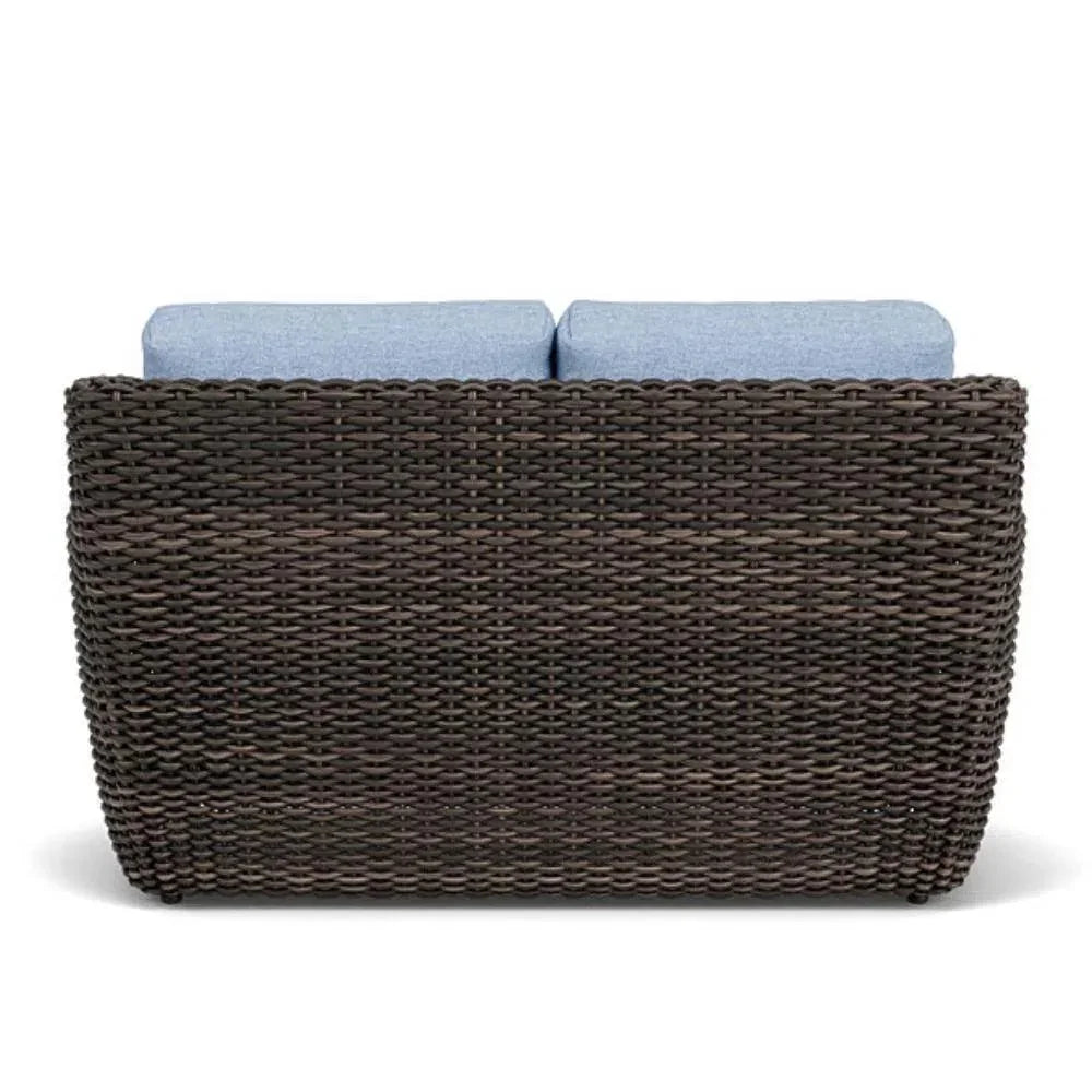 Largo Loveseat All Weather Wicker Furniture Made USA - LOOMLAN - Lloyd Flanders - Outdoor Sofas &amp; Loveseats