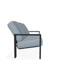 Telescope Larssen Aluminum d Deep Cushion Three-Seat Sofa