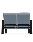 Larssen Deep Cushion Loveseat Durable Aluminum - LOOMLAN - Telescope - Outdoor Modulars