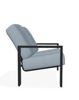 Larssen Deep Cushion Loveseat Durable Aluminum - LOOMLAN - Telescope - Outdoor Modulars