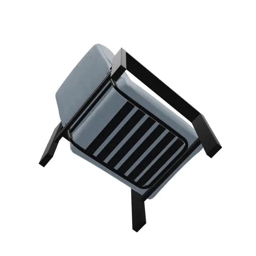 Larssen Deep Cushion Modern Arm Chair - LOOMLAN - Telescope - Outdoor Accent Chairs