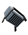 Larssen Deep Cushion Modern Arm Chair - LOOMLAN - Telescope - Outdoor Accent Chairs