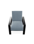 Larssen Deep Cushion Modern Arm Chair - LOOMLAN - Telescope - Outdoor Accent Chairs
