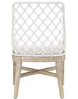 Lattis Outdoor Dining Chair Rope & Teak Wood - LOOMLAN - Essentials For Living - Outdoor Dining Chairs