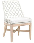 Lattis Outdoor Dining Chair Rope & Teak Wood - LOOMLAN - Essentials For Living - Outdoor Dining Chairs