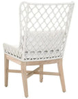 Lattis Outdoor Wing Chair Rope & Teak Wood - LOOMLAN - Essentials For Living - Outdoor Dining Chairs