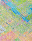 LOOMLAN Rugs Lavara Pink Washable Indoor-Outdoor Rug