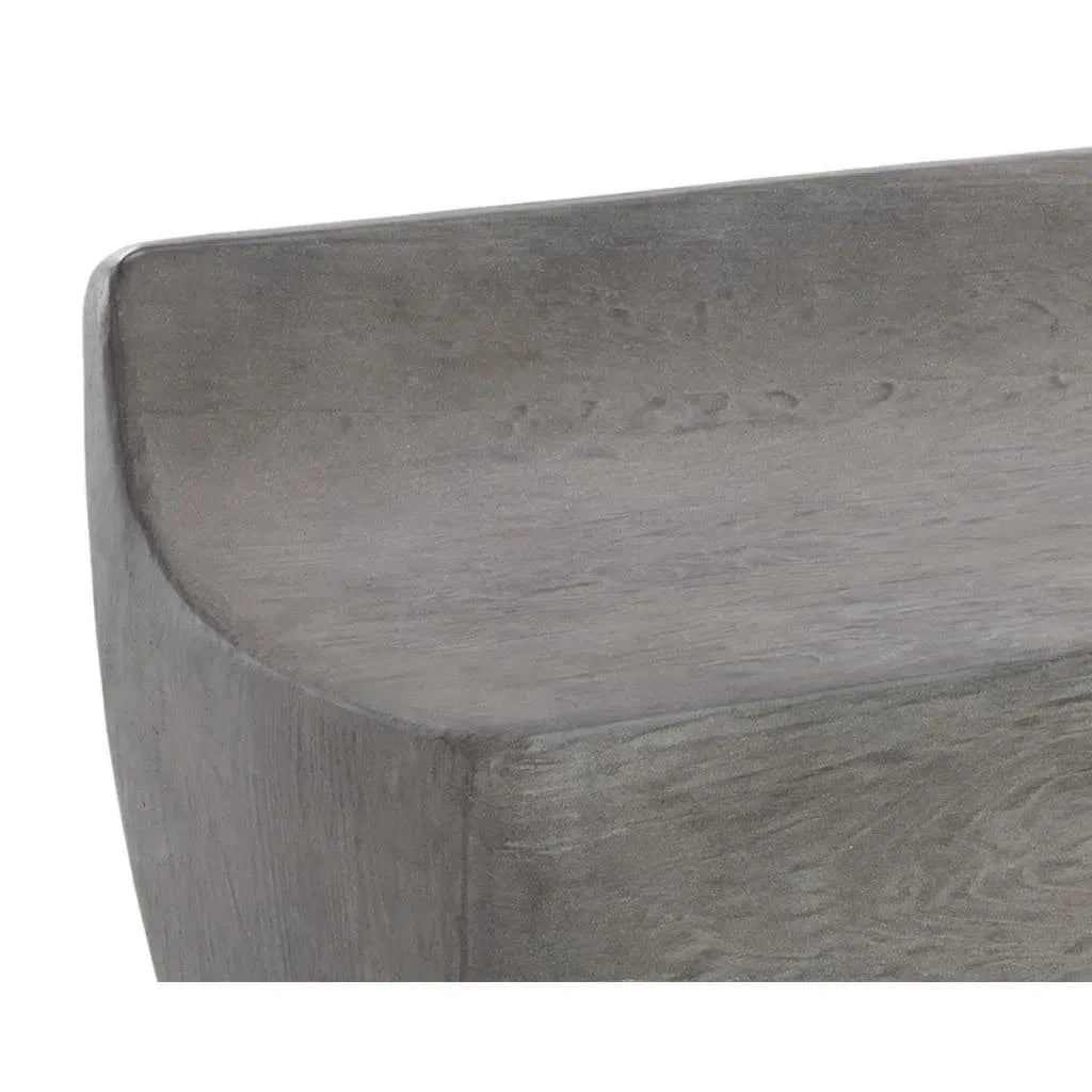 Ledger Backless Outdoor Backless Bench - LOOMLAN - SUNPAN - Outdoor Benches