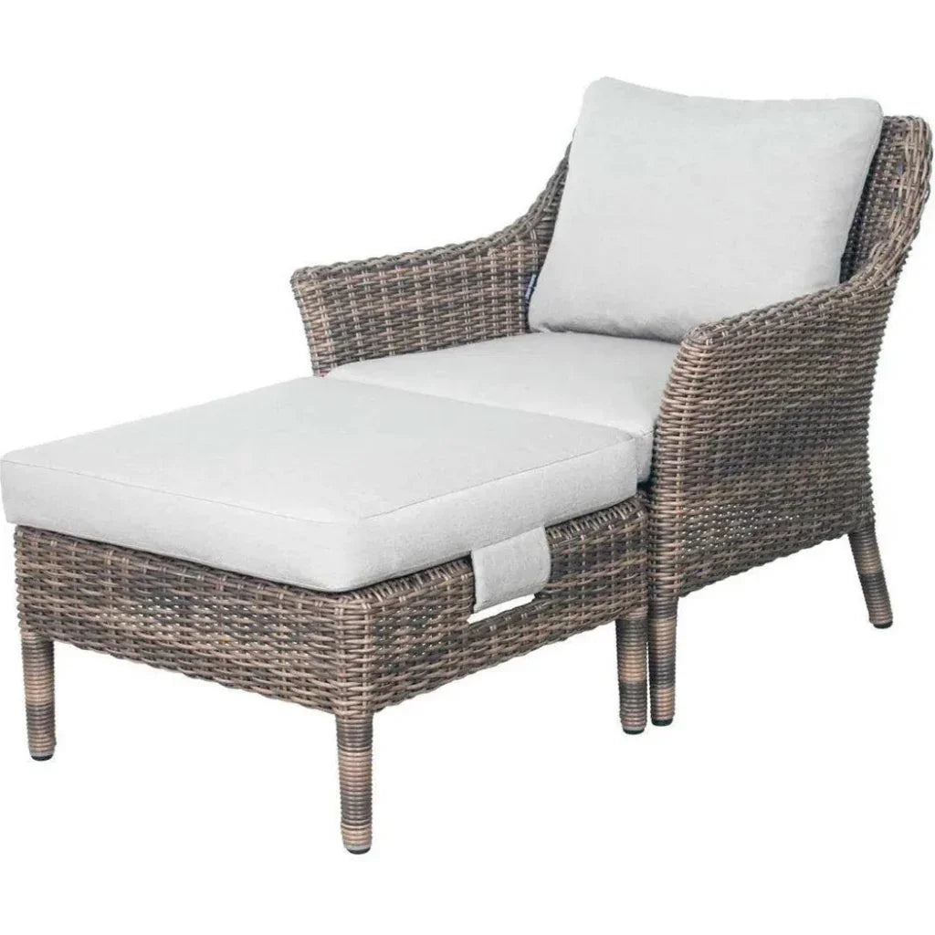 Leeward Lounge Chair - Grey Outdoor - LOOMLAN - Seasonal Living - Outdoor Lounge Chairs