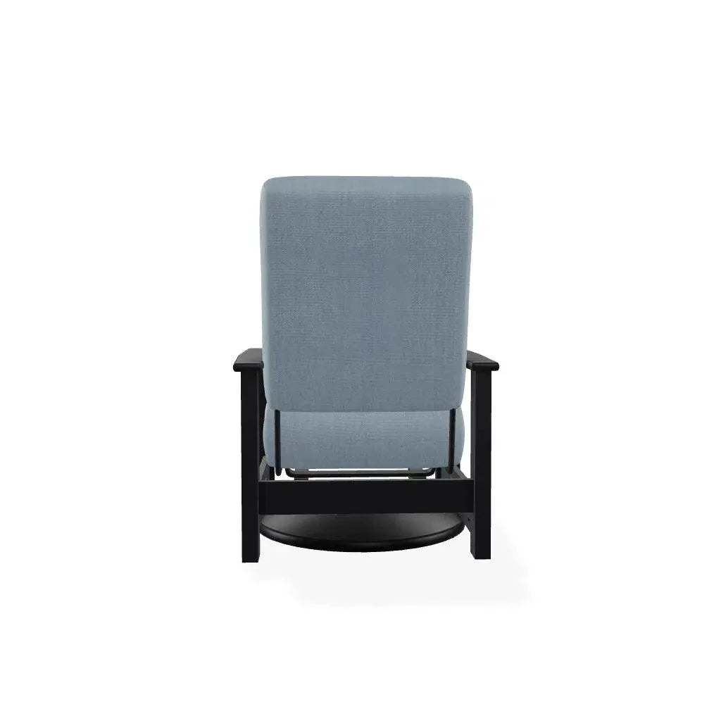 Leeward Marine Grade Deep Cushion Swivel Rocker Chair - LOOMLAN - Telescope - Outdoor Accent Chairs