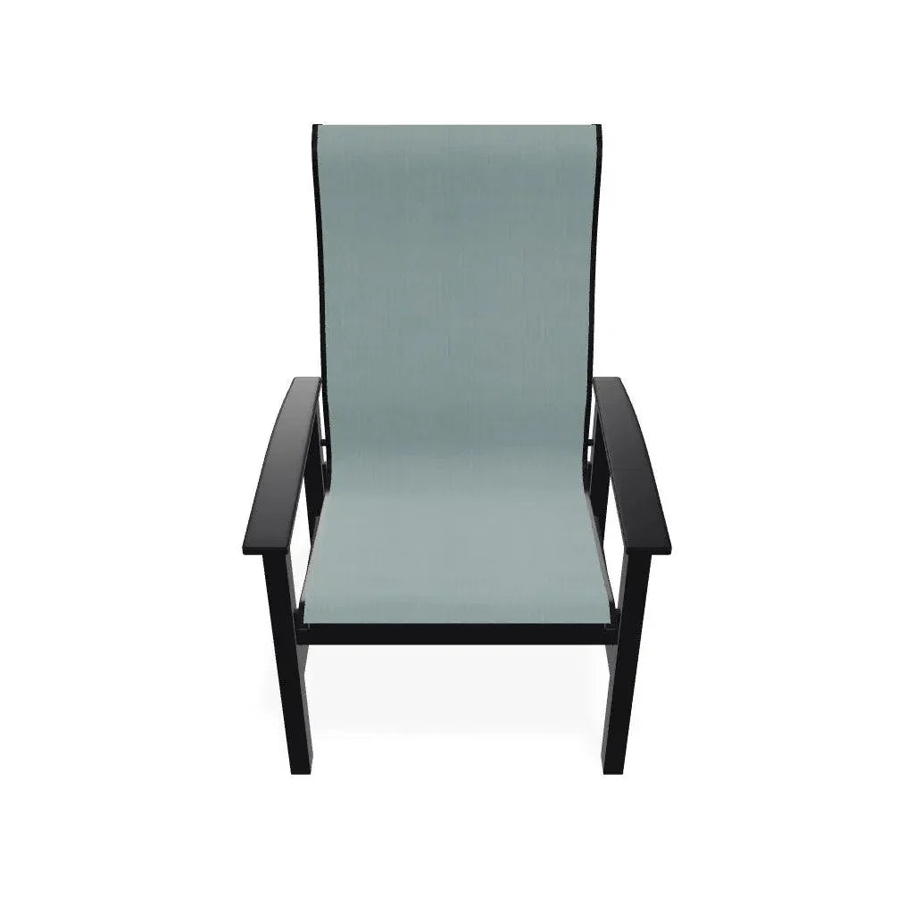 Leeward Marine Grade Polymer Arm Chair - LOOMLAN - Telescope - Outdoor Accent Chairs